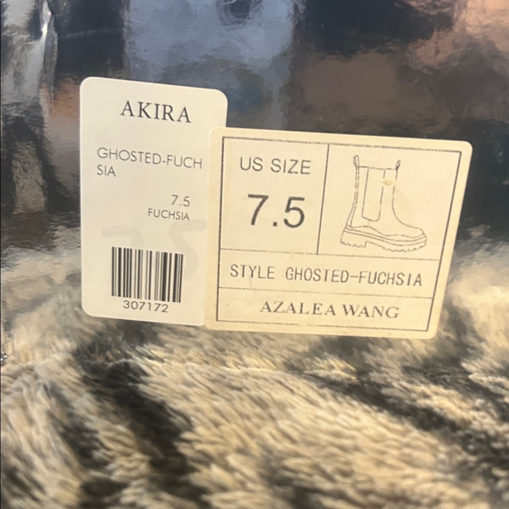 Azalea Wang Women's Fuchsia Winter Boots